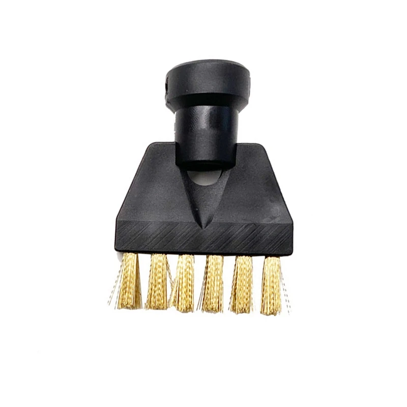 For Karcher SC1 SC2 SC3 SC4 Flat Copper Brush Cleaning Brush for Steam Cleaner Attachment Adapter Home Cleaning Nozzle steam cleaner nozzle