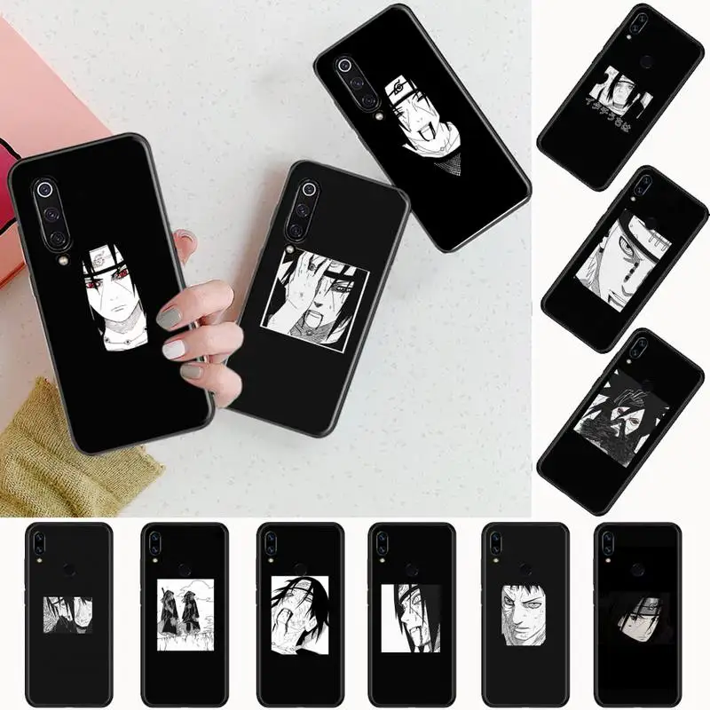

Naruto Aesthetics Uchiha Itachi anime Shell Phone Case For Xiaomi Redmi Note 4 4x 5 6 7 8 pro S2 PLUS 6A PRO