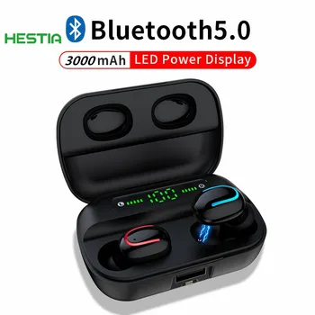 

HBQ Q32 Bluetooth Earphone TWS Earphones Wireless Headphones Bloototh Headset 5.0 Blutooth Noise Canceling Earbuds For IPhone