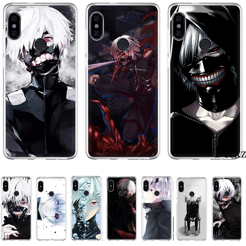 

Mobile Phone Case For Xiaomi Mi F1 9 9T MAX 3 A3 Pro CC9 CC9E 5 5S 6 Mix 2S 8 A1 A2 5X 6X Lite Hard Cover Anime Tokyo Ghouls