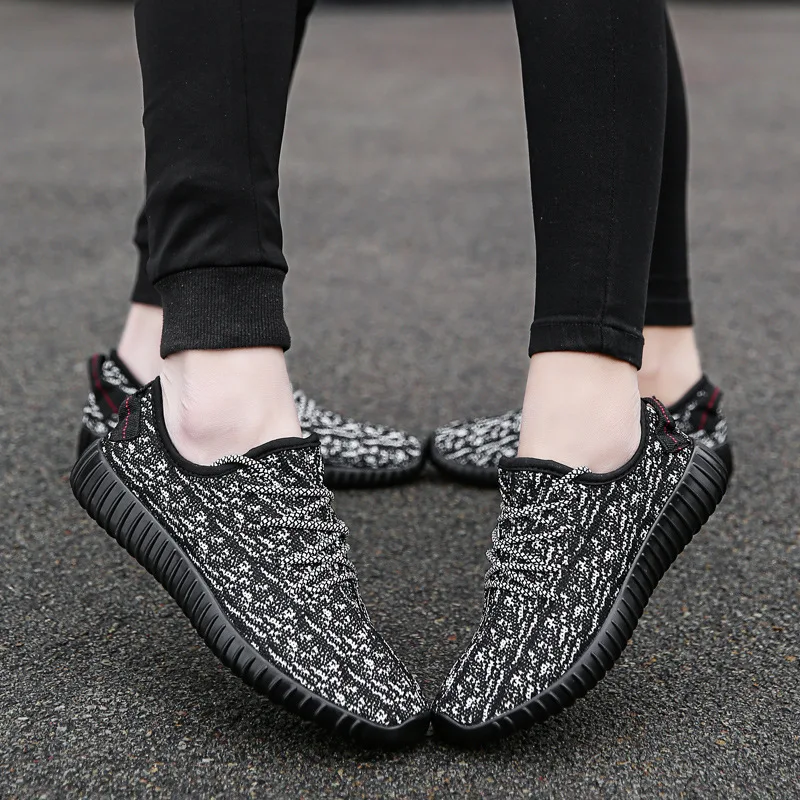 

2019 Summer New Style Men Shoes Korean-style Trend Casual Sports Shoes Men Shoes Breathable Fly Woven Versatile Trendy Shoes