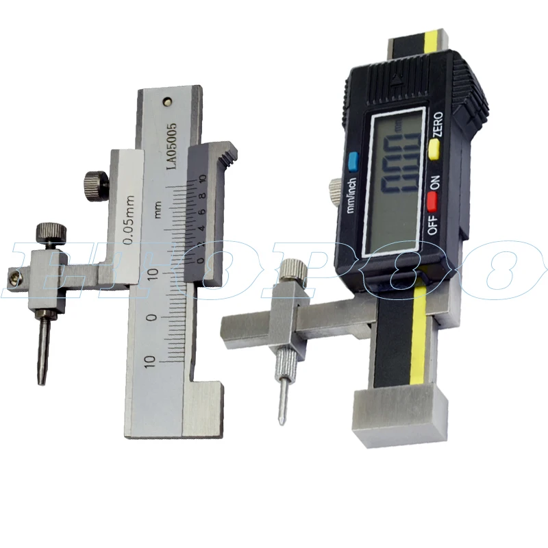 digital electronic Step Gauge exchangeable measuring point vernier gap gauge to measure mutual