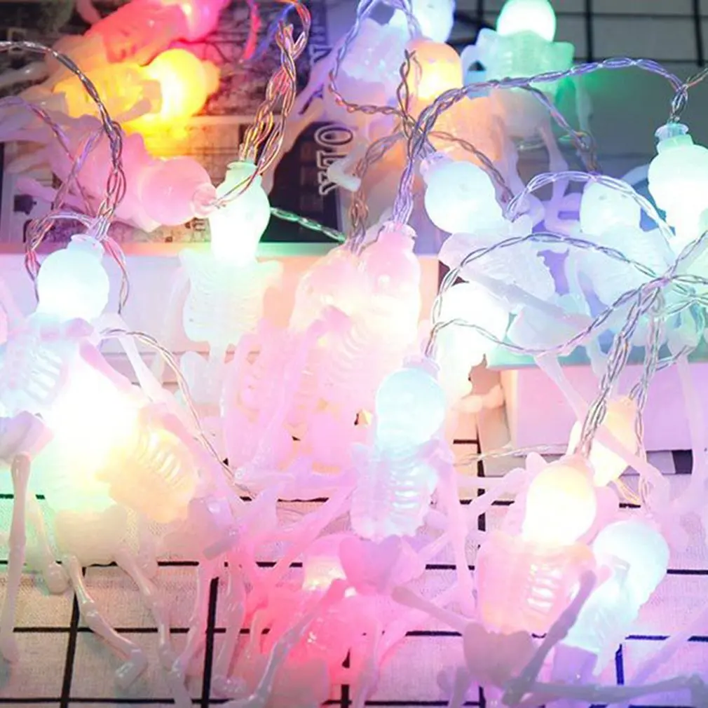 

10 LED Lights Lantern Party Home Props Halloween Decoration Pumpkin String Fairy Battery Operated Light