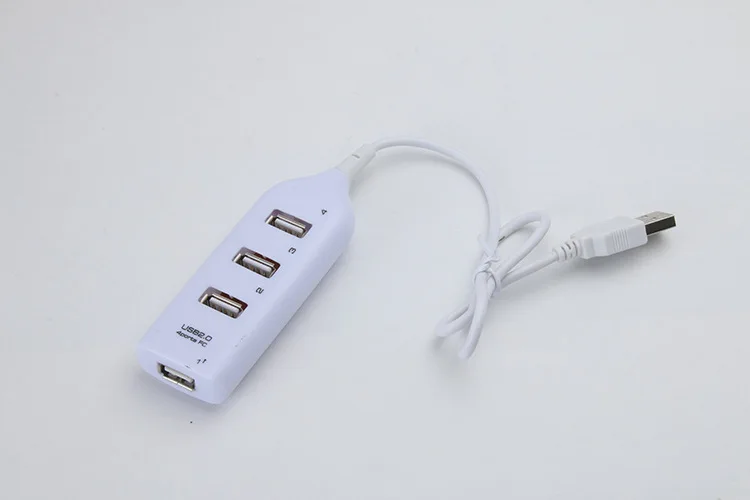 Лидер продаж USB 2,0 Hi-Скорость 4 Порты и разъёмы USB hub-разветвитель концентратор USB для передачи данных для телефона адаптер для ПК компьютер для Портативный жестких дисков