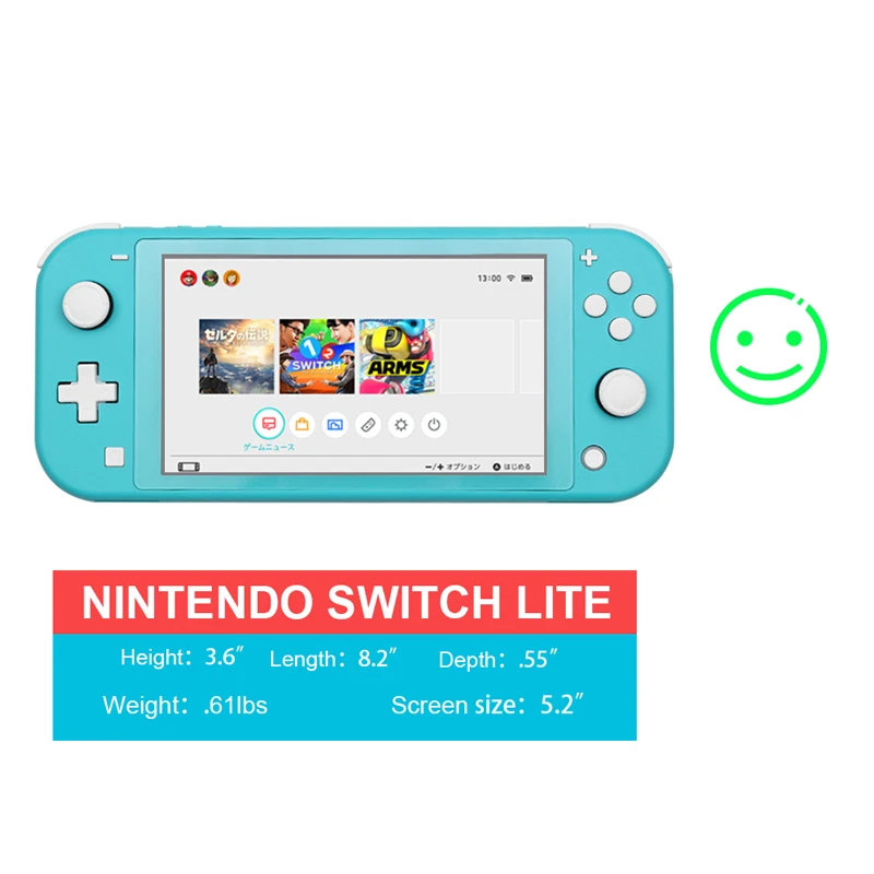 Мягкий силиконовый чехол, защитный чехол для kingd Switch Lite, мягкий чехол, кристальная оболочка для NS lite, аксессуары для консоли