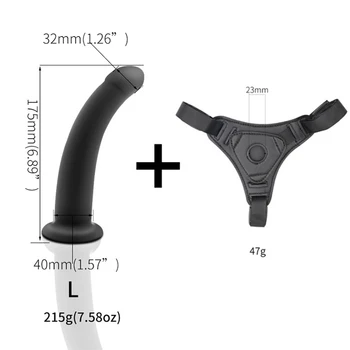 VETIRY Dildo Strap-On Penis Adjustable Strapon Dildo Realistic Sex Toys for Lesbian Women Couples Dildo Pants Sex Products 5