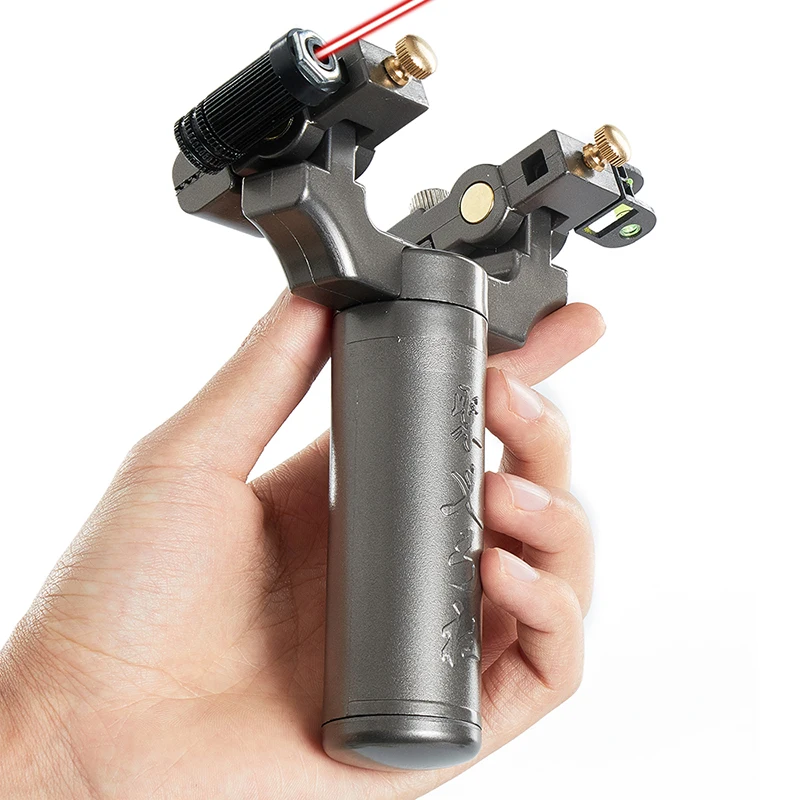 Professional Laser Aiming Slingshot Bow for Outdoor Hunting and Shooting Description Image.This Product Can Be Found With The Tag Names Functional Sports & Entertainment, Natural Paintballs, Sustainable Shooting