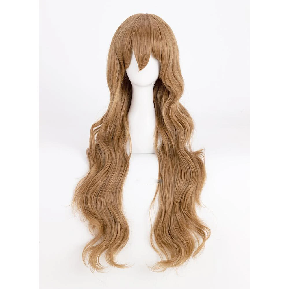 TIGER-DRAGON-Toradora-Aisaka-Taiga-Cosplay-Wigs-80cm-Long-Linen-Brown-Wavy-Heat-Resistant-Synthetic-Hair