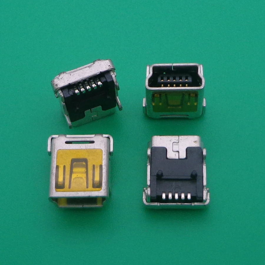 100 шт./лот Mini USB разъем типа B 5pin PCB монтаж SMD гнездо 2 0 | Обустройство дома