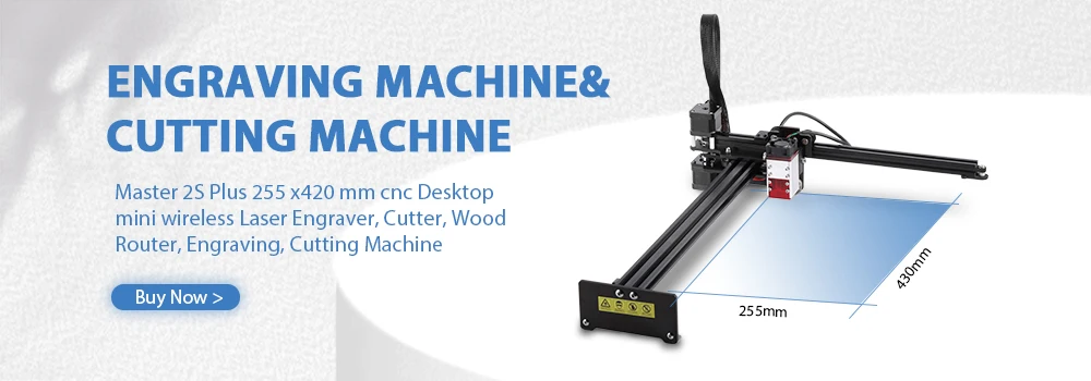 NEJE Master 2S cnc Desktop wireless Laser Engraver Printer with 32Bit Mainboard,Cutter,Wood Router,Engraving,Cutting Machine