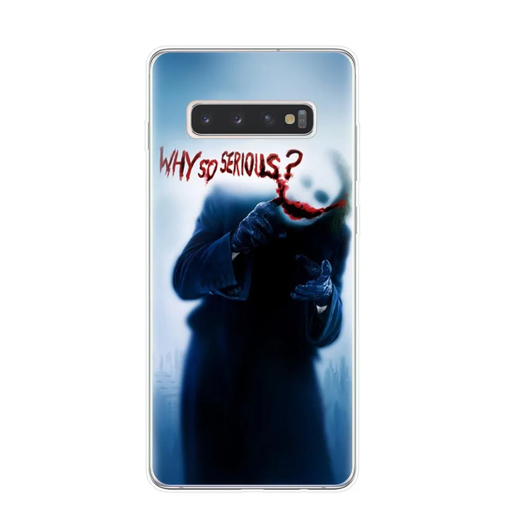 Joker Joaquin Phoenix Мягкий ТПУ силиконовый чехол для телефона для Coque samsung S10 S9 S8 Plus S6 S7 Edge S10E Lite 5G Capa