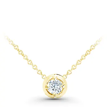 

Pendant made of yellow gold with diamond e0301pd08070700