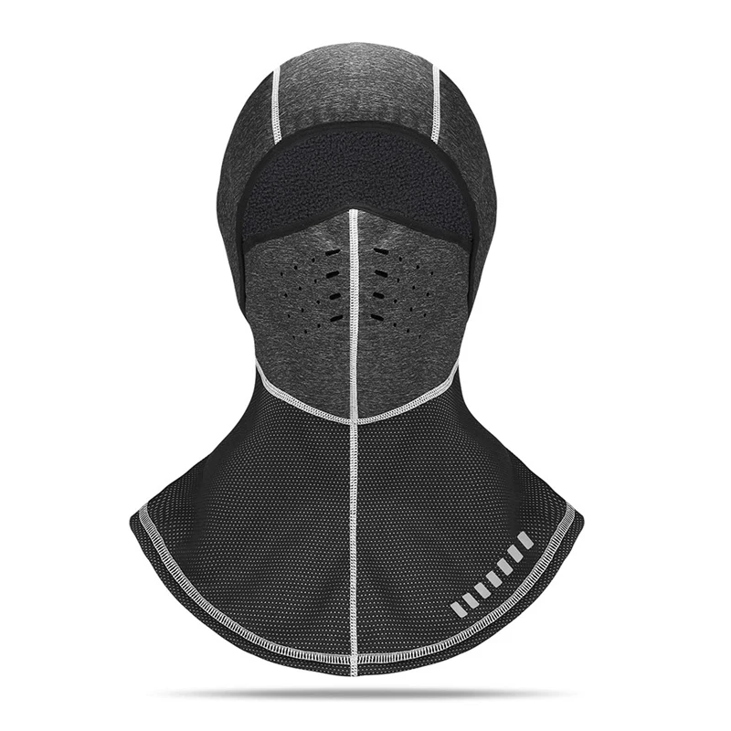 

Motorcycle Face Mask Breathable Thermal Fleece Face Shield Skull Face Mask Moto Ski Biker Cycling cap With Mesh Filte AHPU