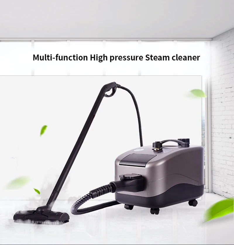 cleaning with dry steam