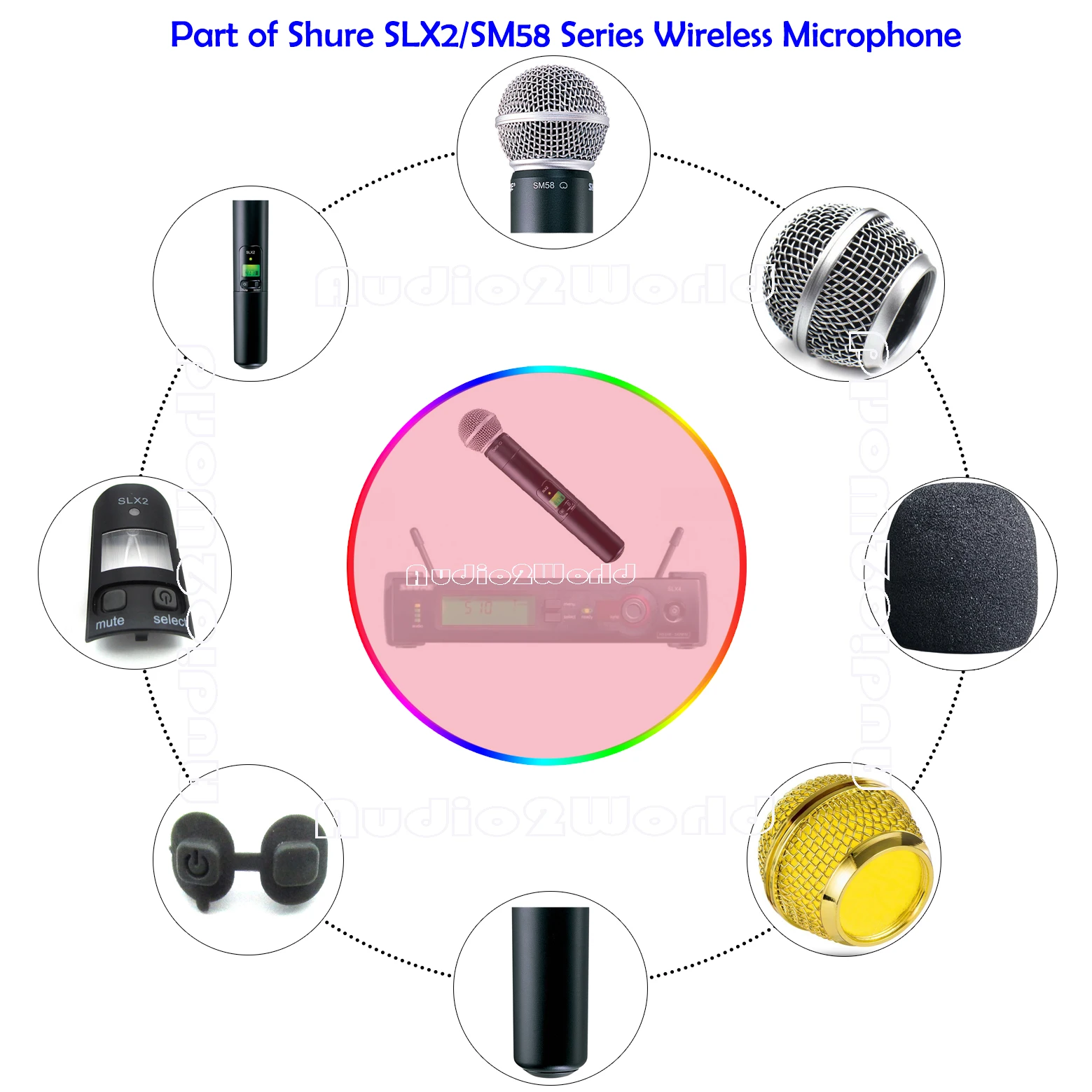 wireless mic for switch