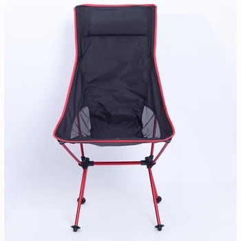 

Portable Collapsible Moon Chair Fishing Camping BBQ Stool Folding Extended Hiking Seat Garden Ultralight Office Home Furniture