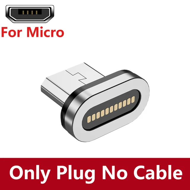 AUFU 6 in 1 60W PD Fast Charger Cable USB C To Type C Micro Magnetic Data Cables for iPhone Charging Wire for Macbook laptop Only Plug for Micro