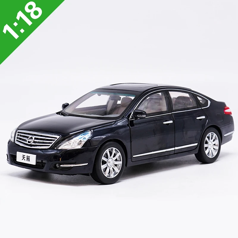 Оригинальная коробка 1:18 высокотщательная модель NISSAN TEANA из сплава статическая