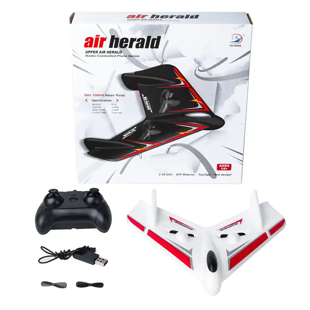 Rctown Fx601 Rc Avion Epp Mousse Planeur Trois Axes Gyroscope 2 4g 2ch Rtf Telecommande Envergure Avion Garcons Jouets Aliexpress