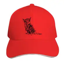 Бейсболка унисекс для собак s Natty остроконечная Регулируемая Кепка