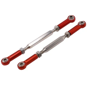 

Front Steering Rod Front Axle Rod for RC Model Car 1:10 HPI Venture FJ Cruiser Tracked Parts Red