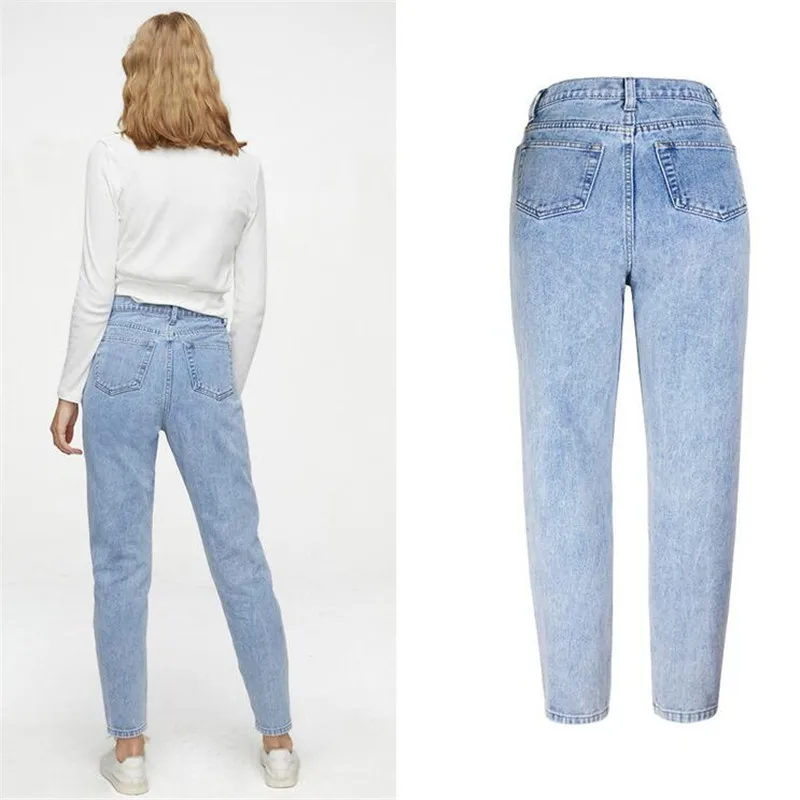 100 cotton mom jeans