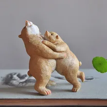 Орнамент декоративный цветочный горшок индивидуальность украшение для сада животное