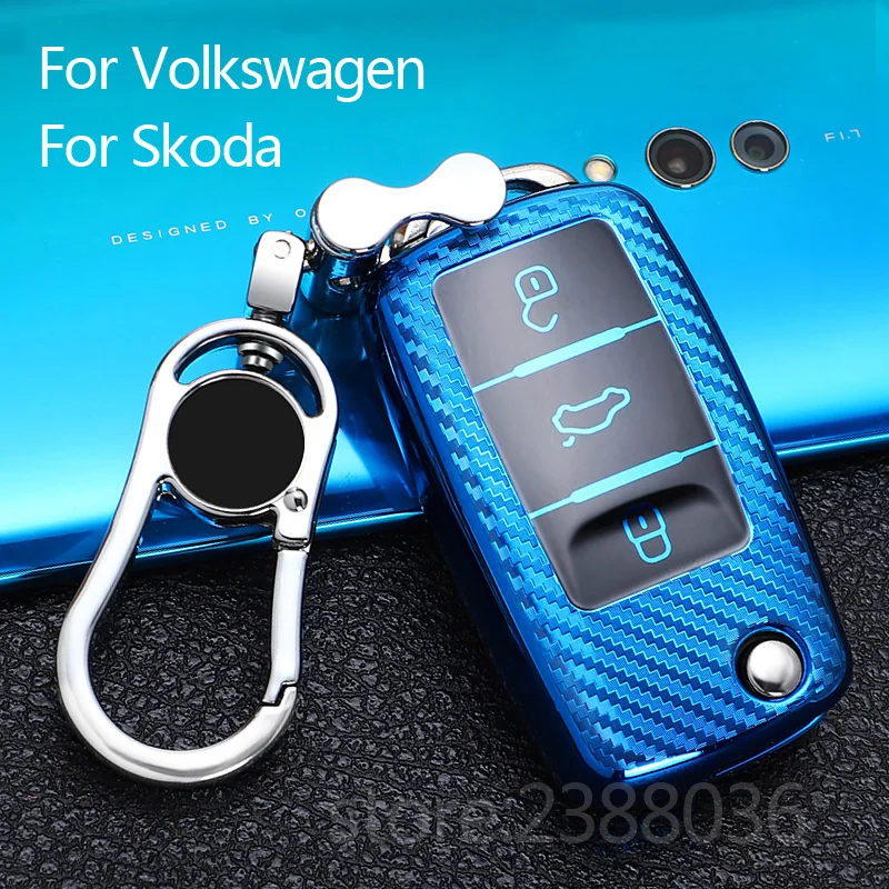 Чехол для автомобильного ключа volkswagen vw magotan b8 polo 9n golf 4 3 5 6 6r 7 mk7 mk4 passat b5 b6 b7 touran bora