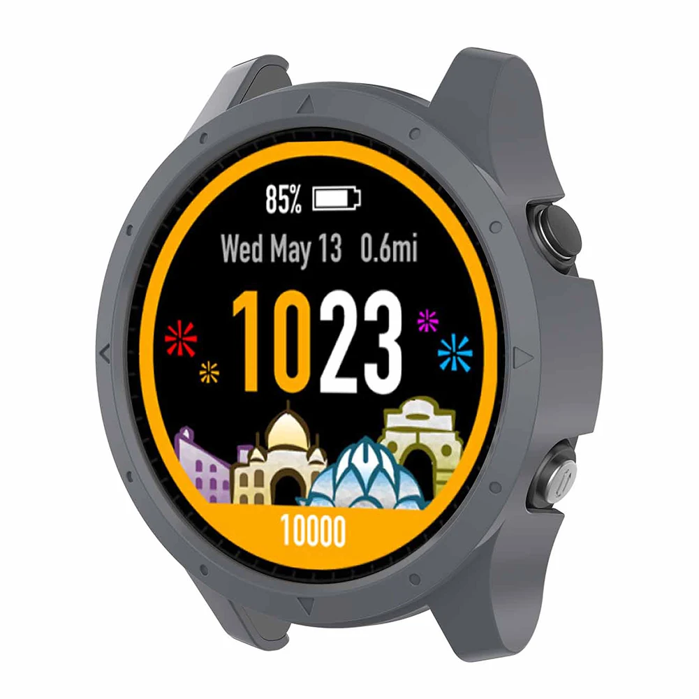 Garmin 포어 러너에 대 한 935 945 스마트 워치 실리콘 보호 케이스 Garmin 포어 러너에 대 한 모든 라운드 Shockproof 시계 다이얼 커버