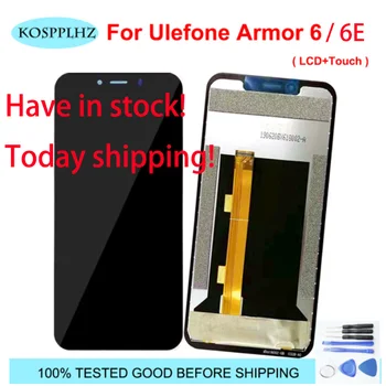 

For UleFone Armor 6 6E LCD Display + Touch Screen Screen Digitizer Assembly Replacement For 6.2" UleFone Armor6 + Tools
