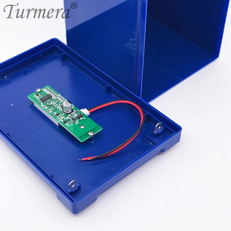 Turmera 12V 21Ah Battery Box Storage Case with Capacity Indicator Build 28Piece 18650 Battery for Uninterrupted Power Supply 12V 08