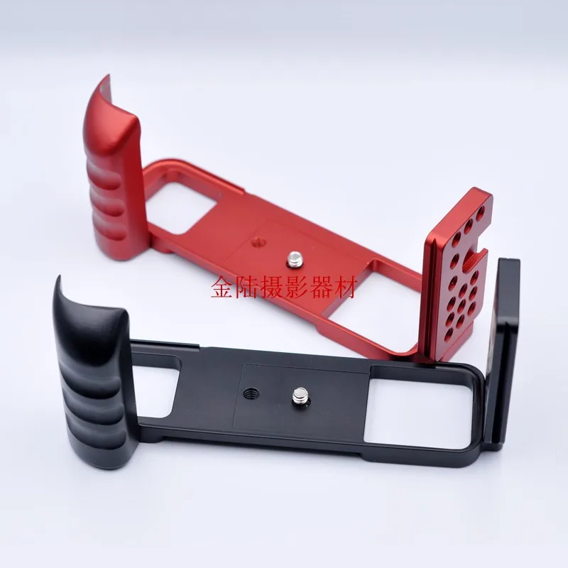 Gfx50R Verticale Sparare A Sgancio Rapido L Targa/Staffa Hand Grip Holder Per Fuji Fujifilm Gfx Gfx-50R Macchina Fotografica Ballhead Tripod