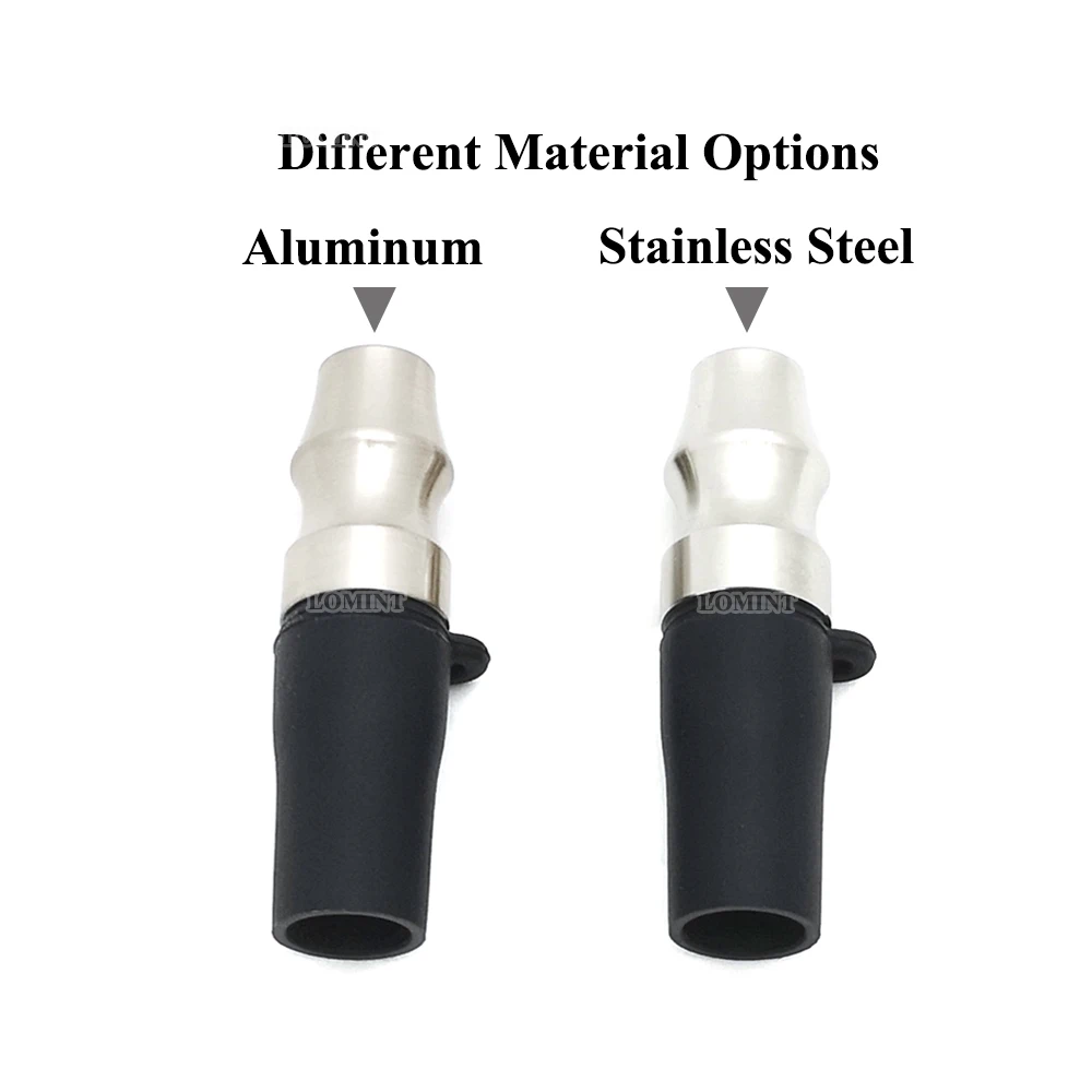 Stainless Steel Aluminum Alloy Hookah Mouthpieces Shisha Mouth Tips LOMINT LM-M046 hookah mouthpieces
