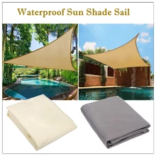 Outdoor Waterproof Sunshade Sun Shade Sail Camping Beach Tent Pool Patio Canopy Triangle Shade Sail Sun Shelter Garden Awing