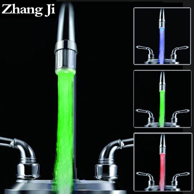 Светодиодный аэратор Zhangji для кухни и ванной комнаты водосберегающая