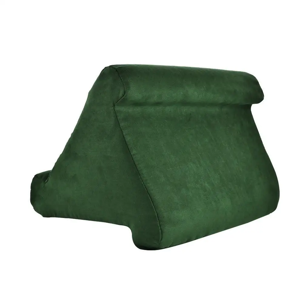 Dark Green Портативная Складная мягкая настольная Подушка Подставка держатель крепление для iPad планшета мульти-угол телефон планшет для чтения кронштейн инструменты - Цвет: Dark Green
