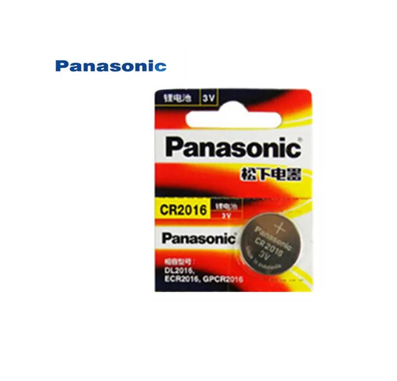 Panasonic литиевая батарея 3V cr2016 Оригинальная высокого качества для часов монет