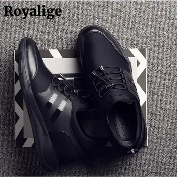 

2020 Casual Men's Shoes Invisible Increase In Height 6Cm 8Cm Sports Shoes Men Breathable Hollow Increase Shoes Male Sneaker