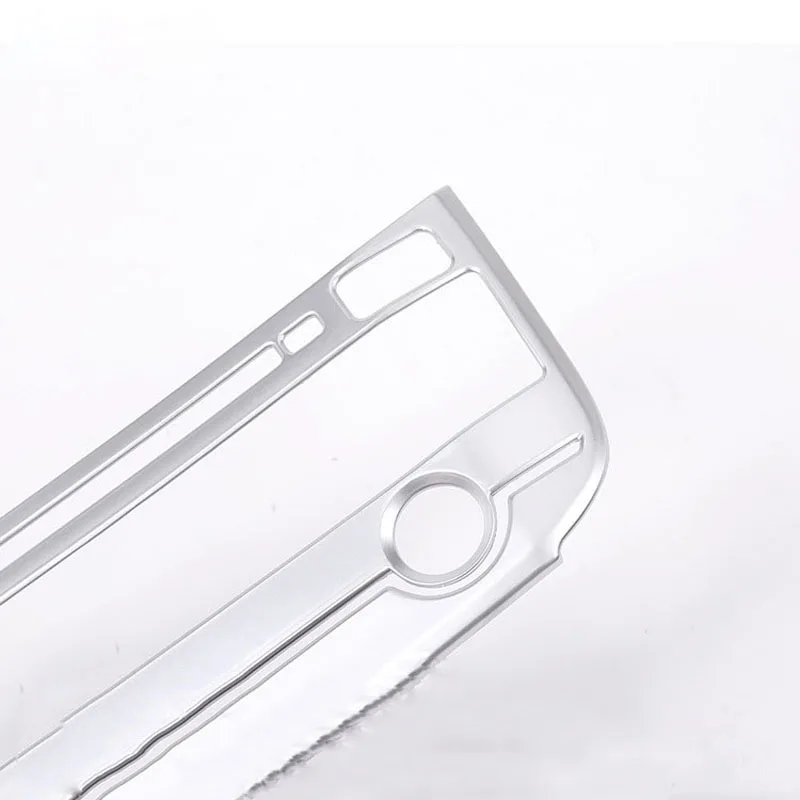 

For Jaguar XE XEL XF XFL F-PACE Central Control Mode Frame Chrome-plated / Carbon Fiber Interior Car Accessories