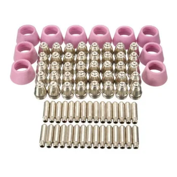 

Consumable For Plasma Cutter AG60 / SG55 Arc Welding Torch Electrodes Tool Pkg-90 TIPS 1.5 50 Amps Ceramic Shield Cups New