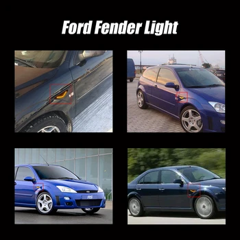 

2 Pieces Car Led Dynamic Side Marker Turn Signal Light For Ford Focus 1 MK1 1998 - 2004 Mondeo 3 MK3 2000 - 2007