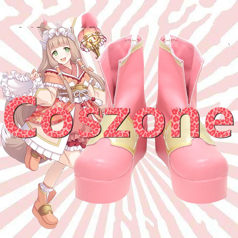 Japanese Anime Princess Connect! Re:Dive Maho Cosplay Shoes Boots Halloween Carnival Costume Accessories | Тематическая одежда и