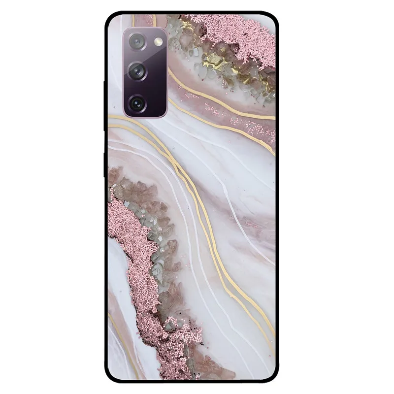 Voor Samsung S Fe Case M52 5g Silicone Soft Marmer Back Cover Voor Samsung Galaxy M52 5g Sfe Telefoon Case Tpu Ster Mode Aliexpress Cellphones Telecommunications