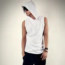 Специальное одобрение, корейский стиль, Англия, стиль, мужской жилет, с капюшоном, приталенный, майка, с капюшоном, жилет, B03