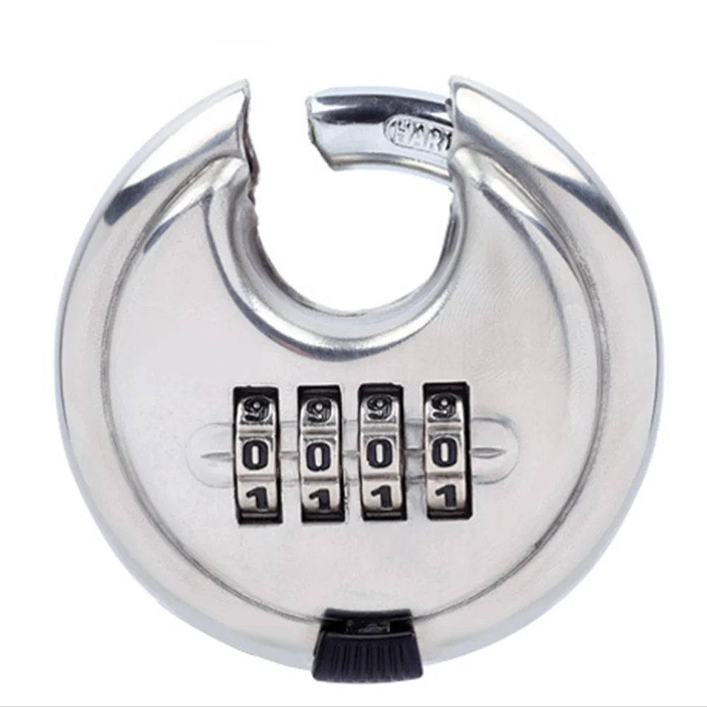 Code 4 Dial Digit Luggage Suitcase Hardened Padlock Password Shed Lock Combination