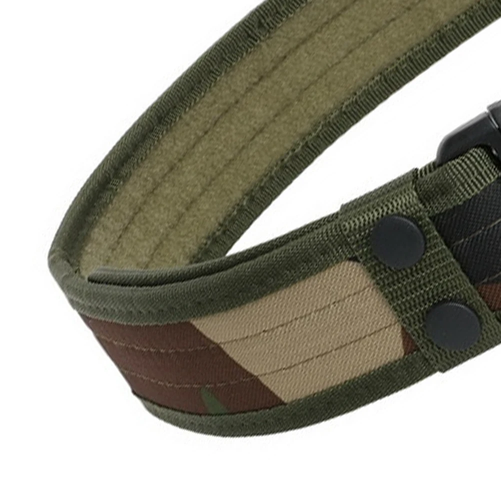 1pc Quick Release Western Outdoor Oxford Cloth Tactical Sports Waistband Buckle Belt For Climbing Outdoor