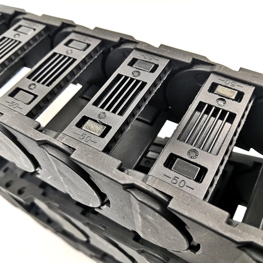 1 Meter D25 Series Low Noise Towline Wire Carrier Cable Drag Chain Transmission Bridge Type Open On Both Sides Hot