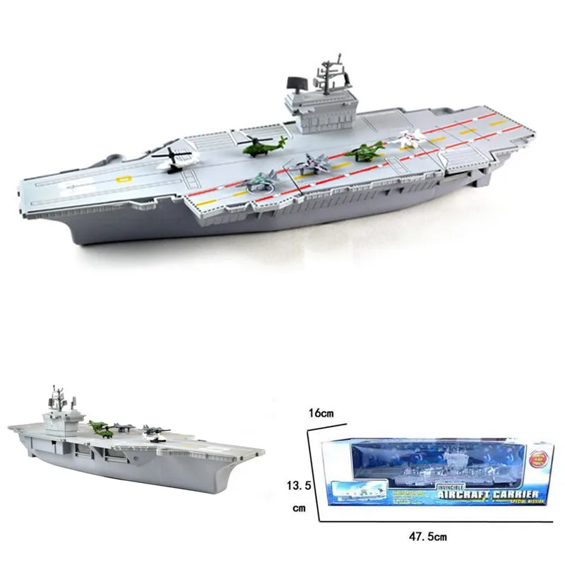 aircraft carrier toy with planes