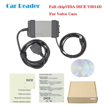 

Dice Vida for volvo Full Chip Vida Dice For Volvo Vida Dice Diagnostic Tool For Volvo v2014d obd 2 OBD2 Car Diagnostic Auto Tool