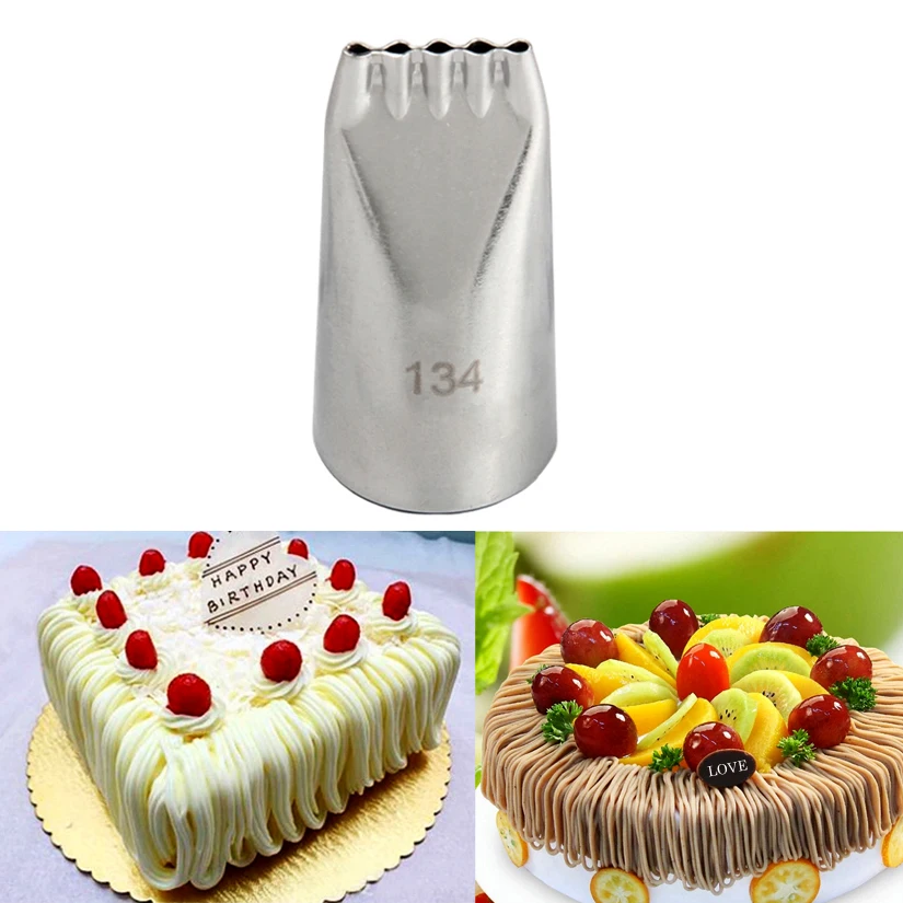 134# Multi-Opening Tips Icing Piping Nozzles Cake Decorating Pastry Tip Sets Cupcake Tools Bakeware
